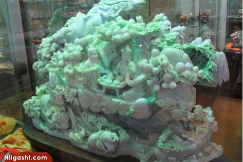 Jade Carvings یا حکاکی روی سنگ یشم سوغات چین