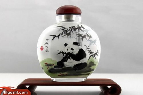 Inner-Painted Snuff Bottles هنر نقاشی داخل بطری سوغات چین