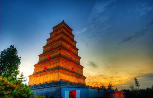 معبد غاز بزرگ وحشی شهر شیان