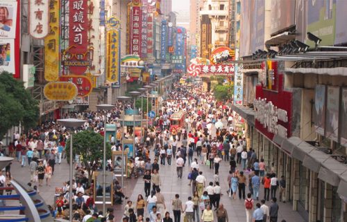 خیابان نانجینگ شانگهای