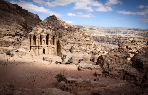 اردن، شهر تاریخی پترا و جاده ابریشم