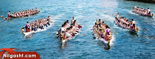 جشنواره قایق ها در چین