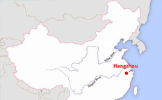 نقشه های مهم شهر هانگژو چین