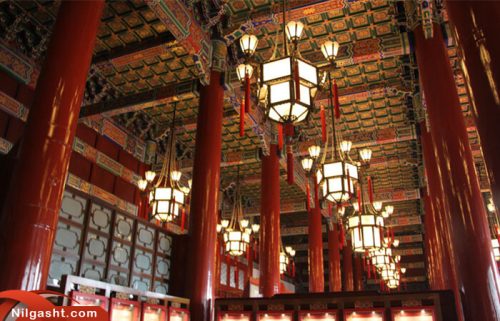 فضای داخلی برج میدان تیان آنمن
