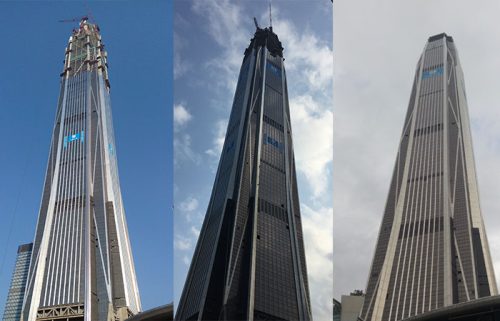ساختمان برج مرکز تجارت جهانی پینگ آن
