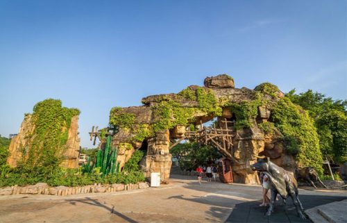 پارک دره شادی شنزن، شهر بازی هیجان انگیز در چین