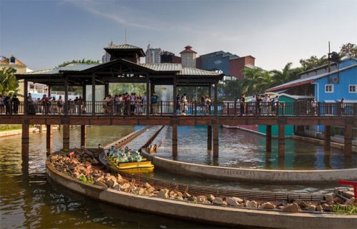 پارک دره شادی شنزن، شهر بازی هیجان انگیز در چین