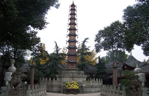 معبد ونشو در چنگدو چین