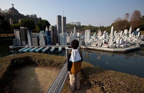 محوطه پارک پنجره جهان در شنزن چین