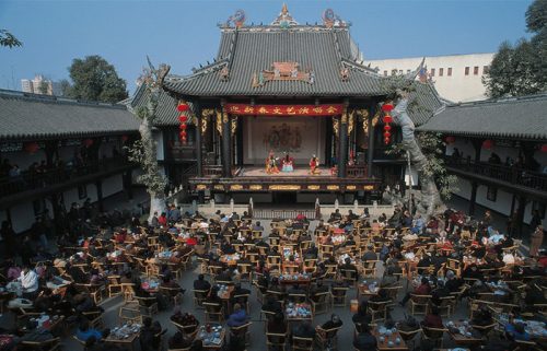 معبد ووهو در چنگدو چین