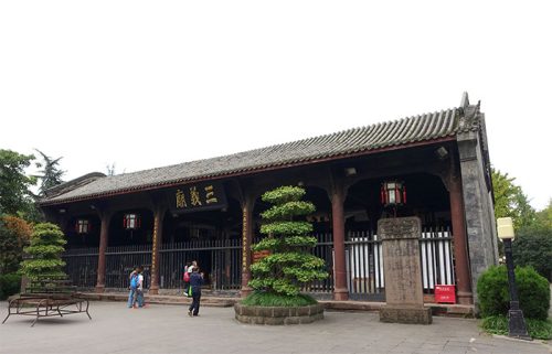 معبد ووهو در چنگدو چین