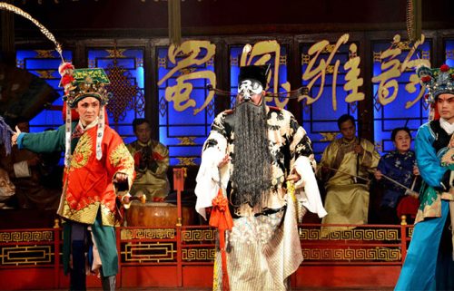 اجرای اپرای سیچوان در چنگدو